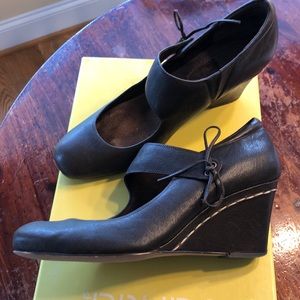 Brown wedge heels Antia’s